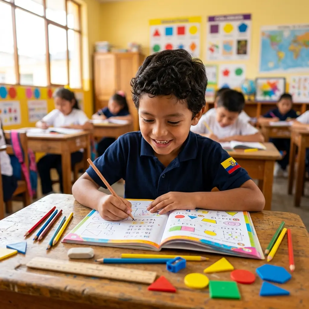 Matemáticas sin miedo: métodos modernos de aprendizaje para niños ecuatorianos